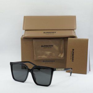 Burberry BE4411D 300187 Square Sunglasses - Black/Grey